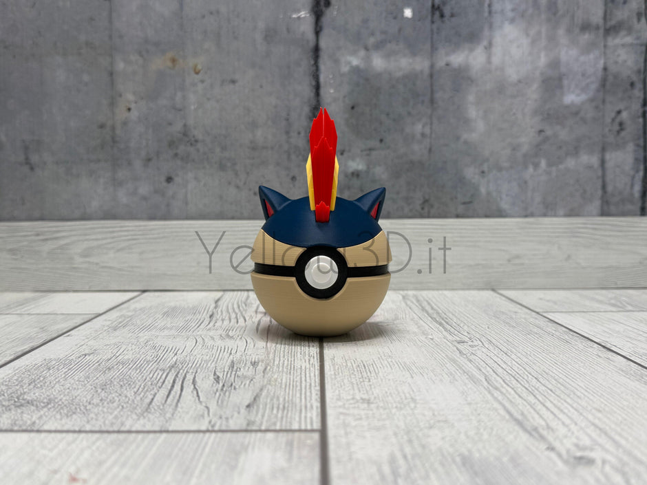 156. Quilava Fusionball Fanart