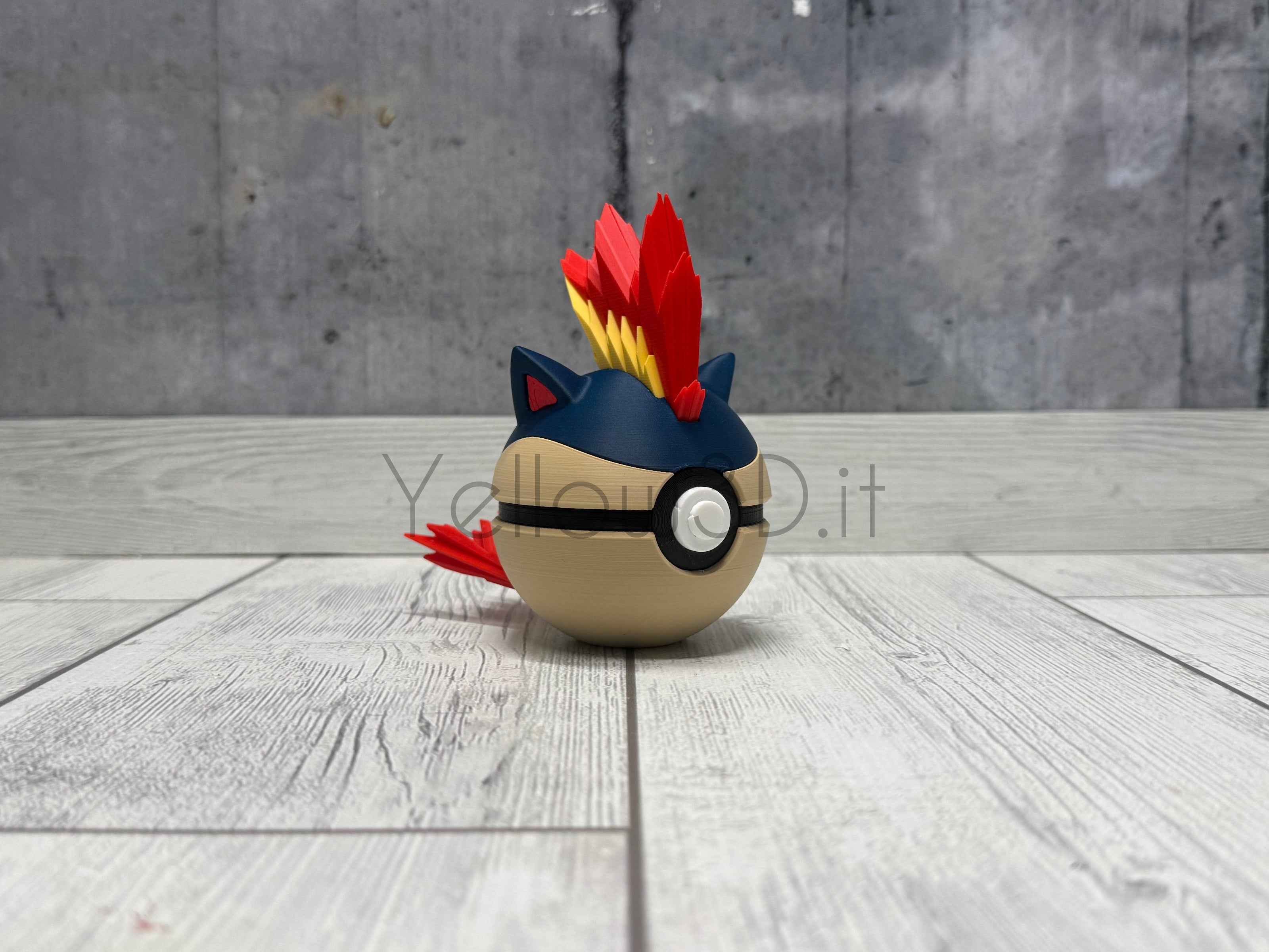 156. Quilava Fusionball Fanart