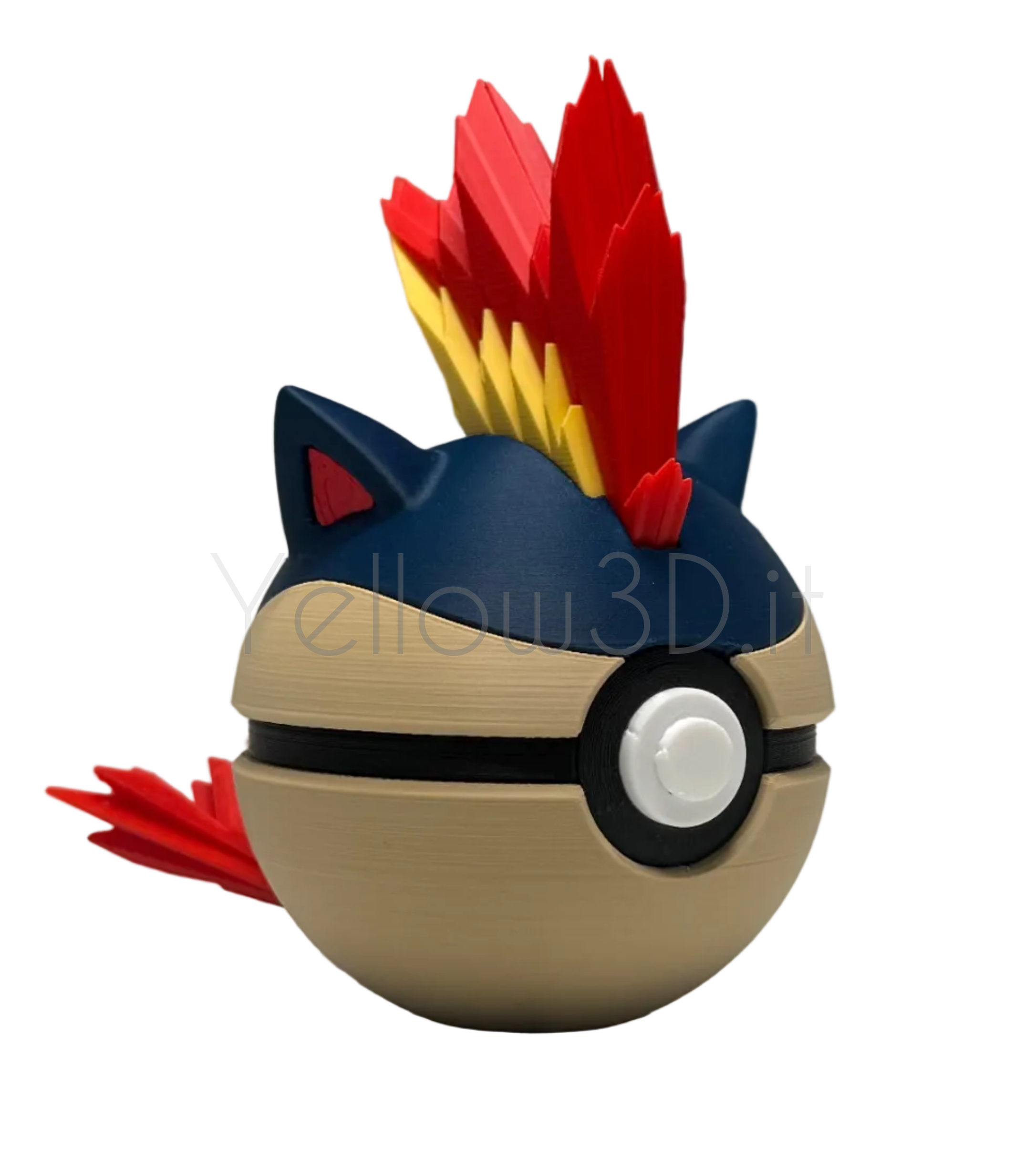 156. Quilava Fusionball Fanart