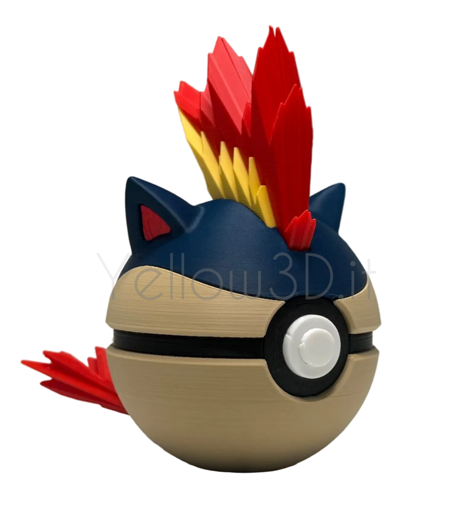 156. Quilava Fusionball Fanart