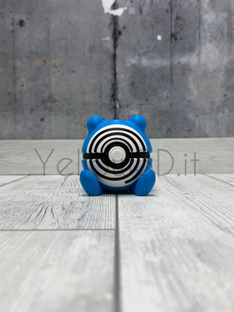 061. Poliwhirl Fusionball Fanart