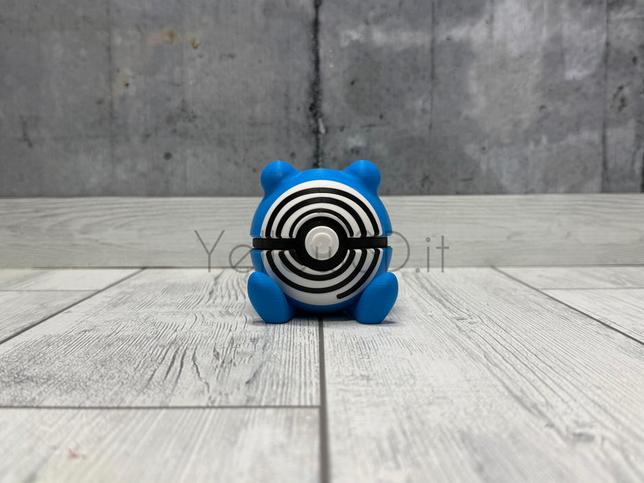 061. Poliwhirl Fusionball Fanart