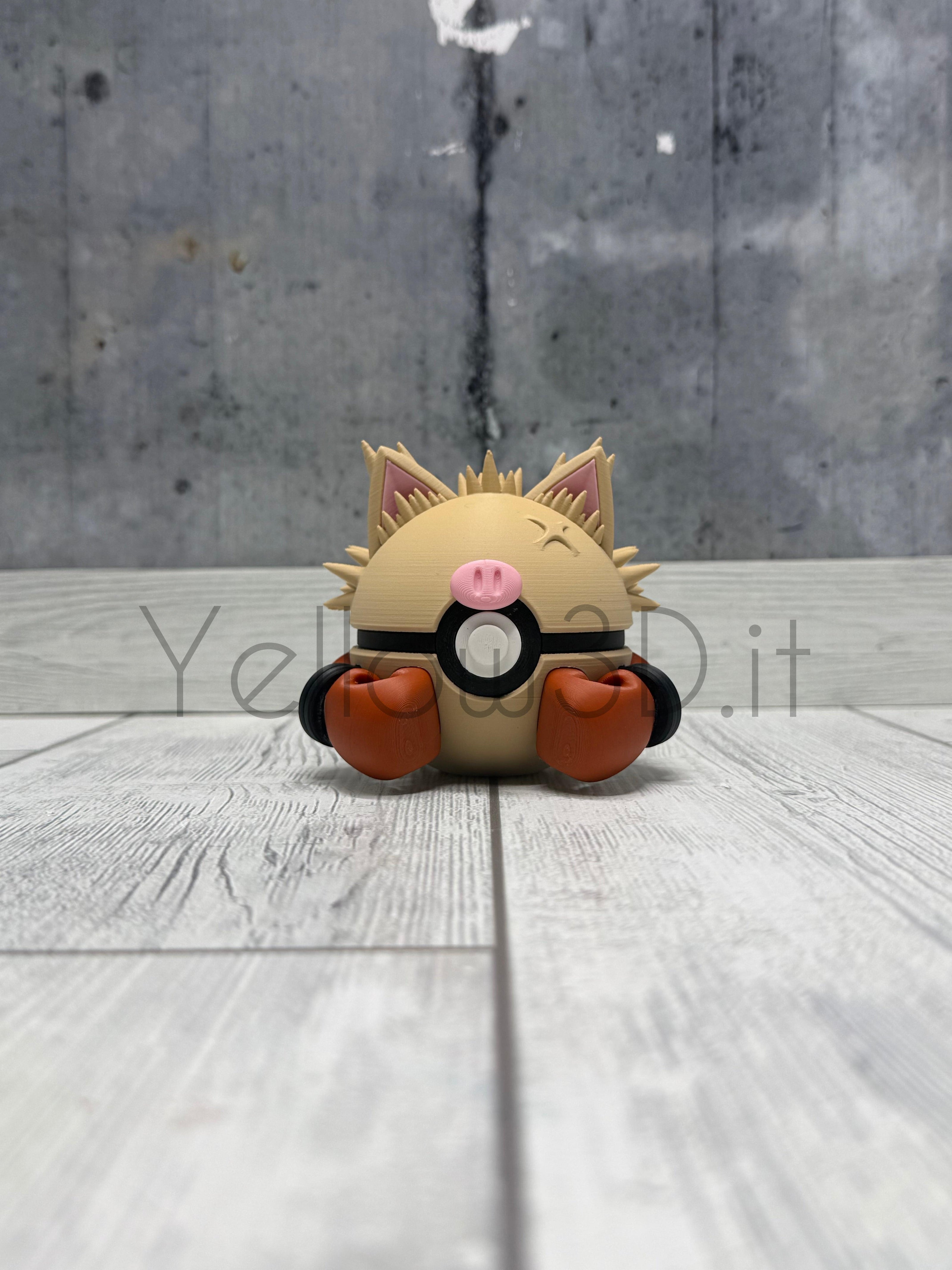 057. Primeape Fusionball Fanart