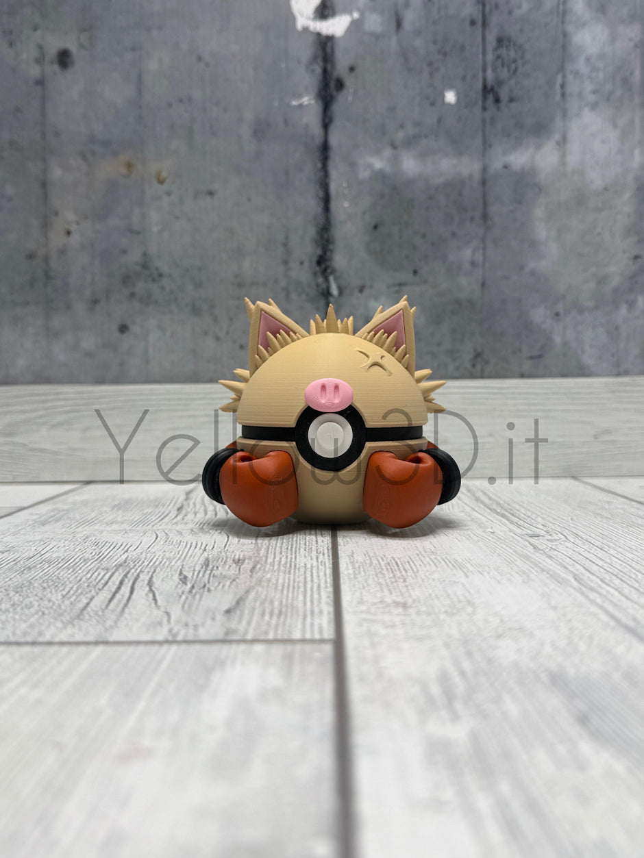057. Primeape Fusionball Fanart