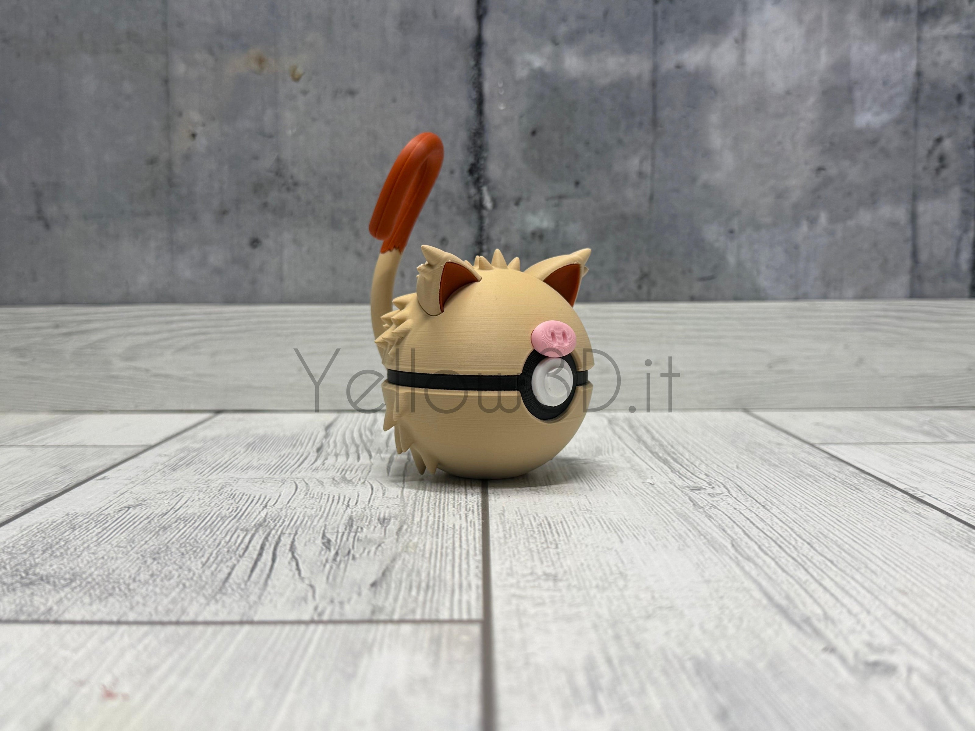 056. Mankey Fusionball Fanart