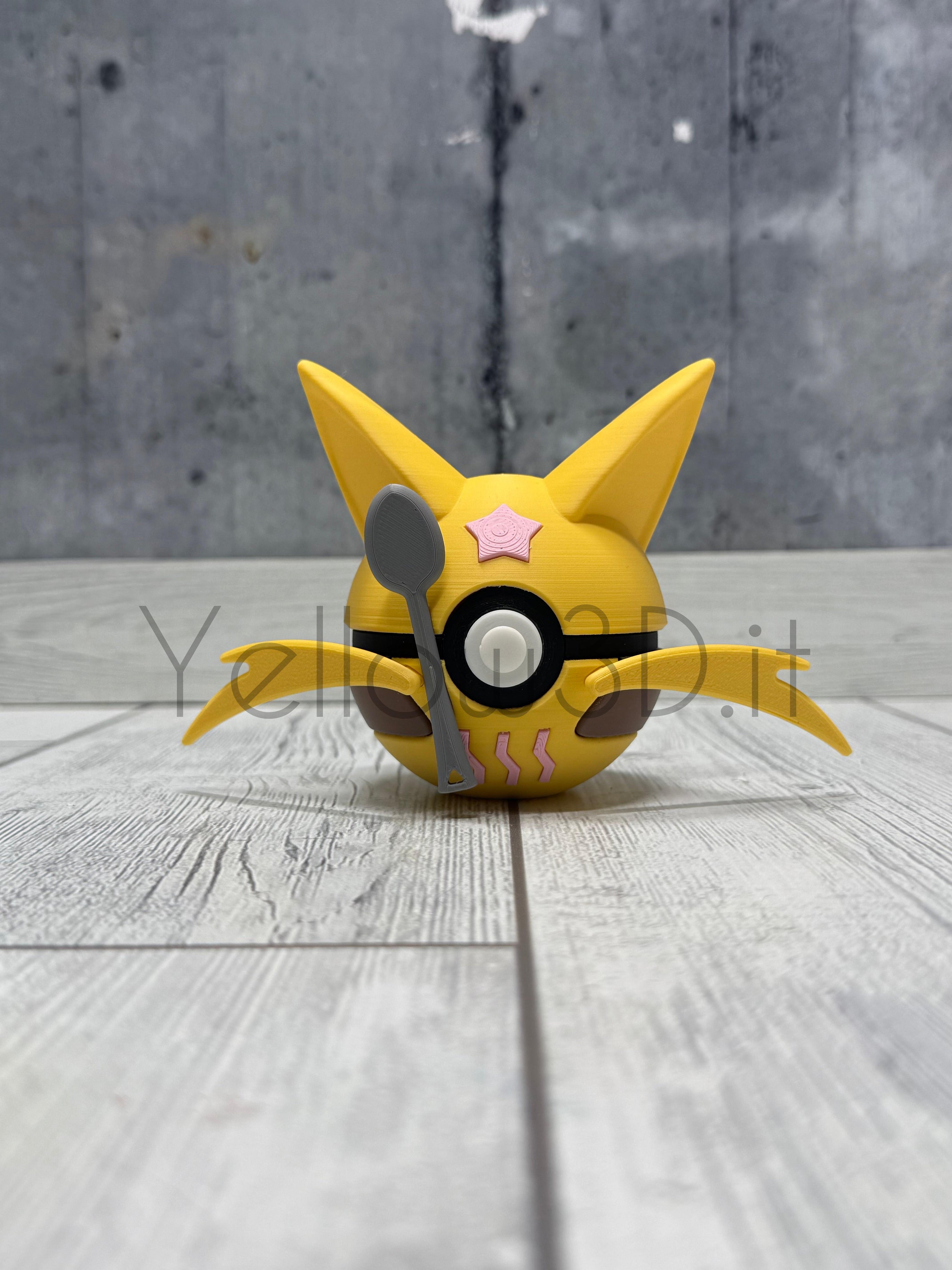 064. Kadabra Fusionball Fanart