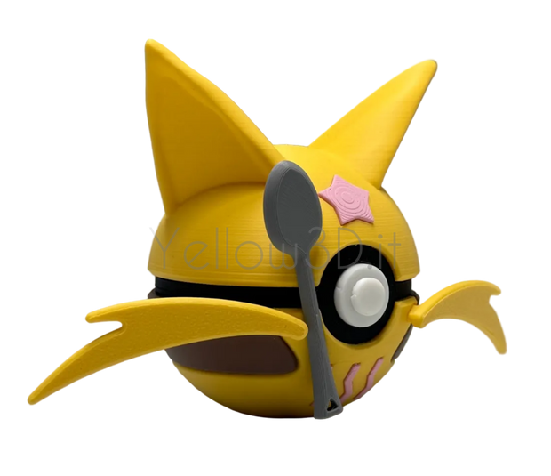 064. Kadabra Fusionball Fanart