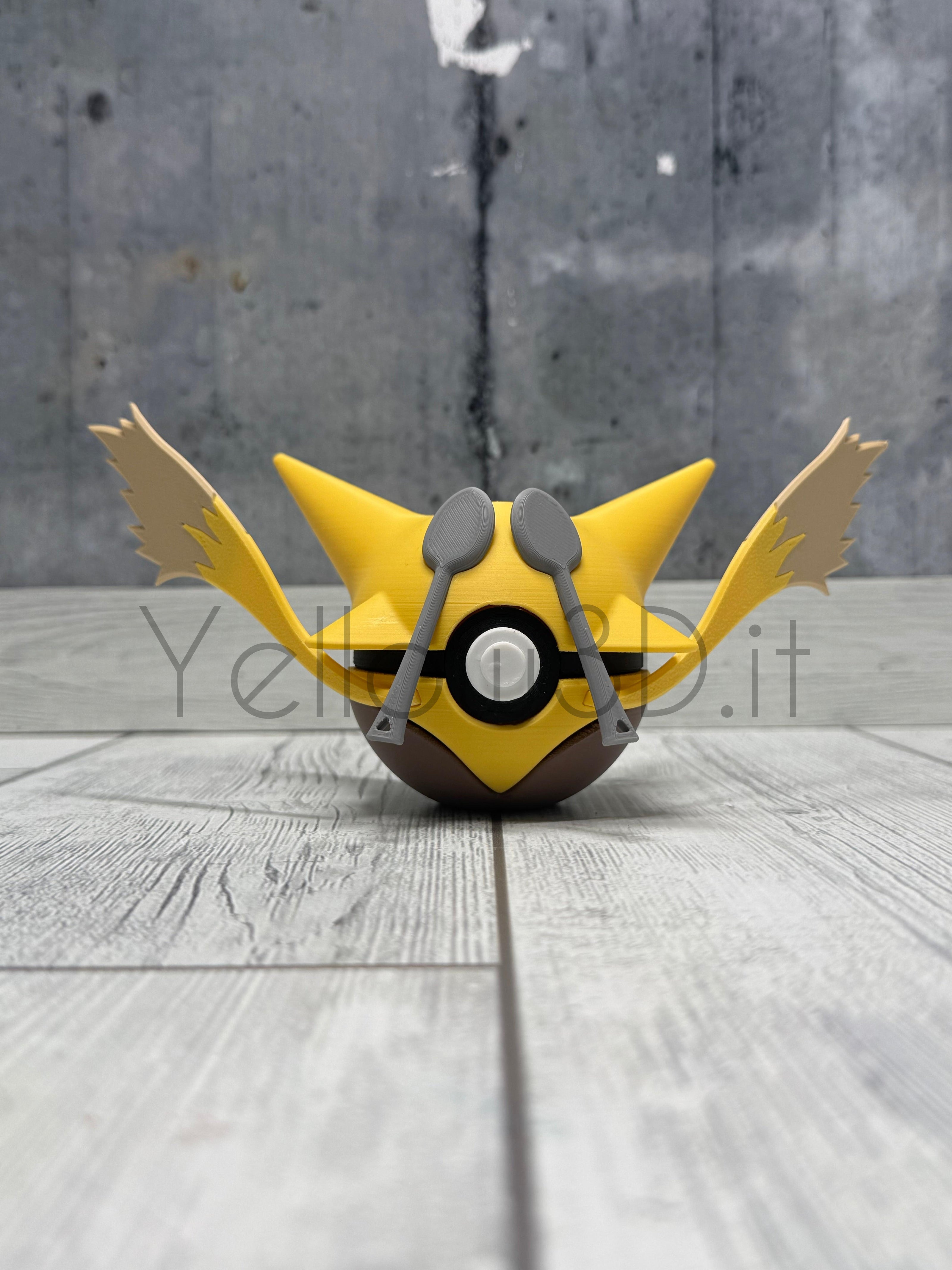 065. Alakazam Fusionball Fanart