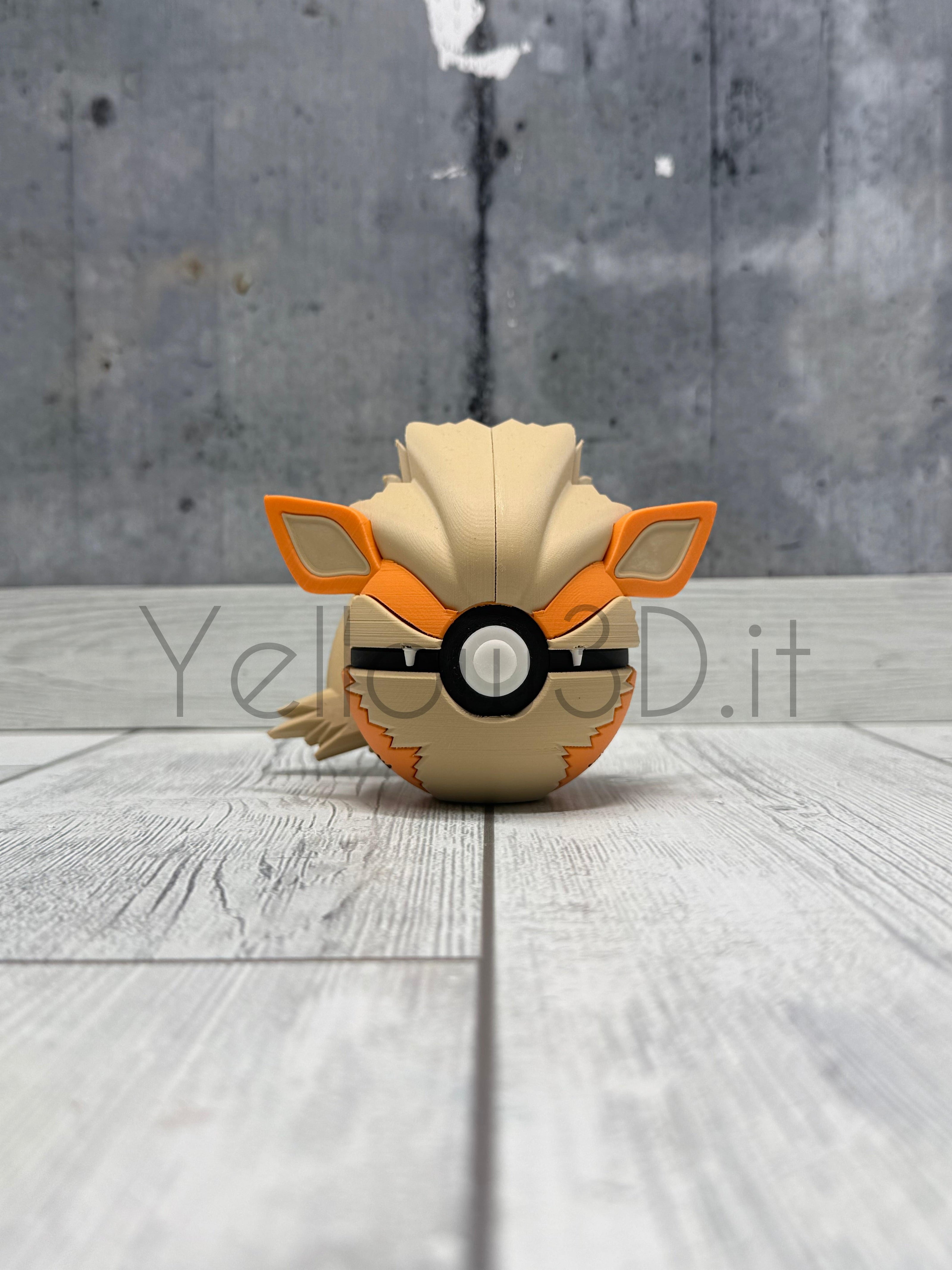 059. Arcanine Fusionball Fanart