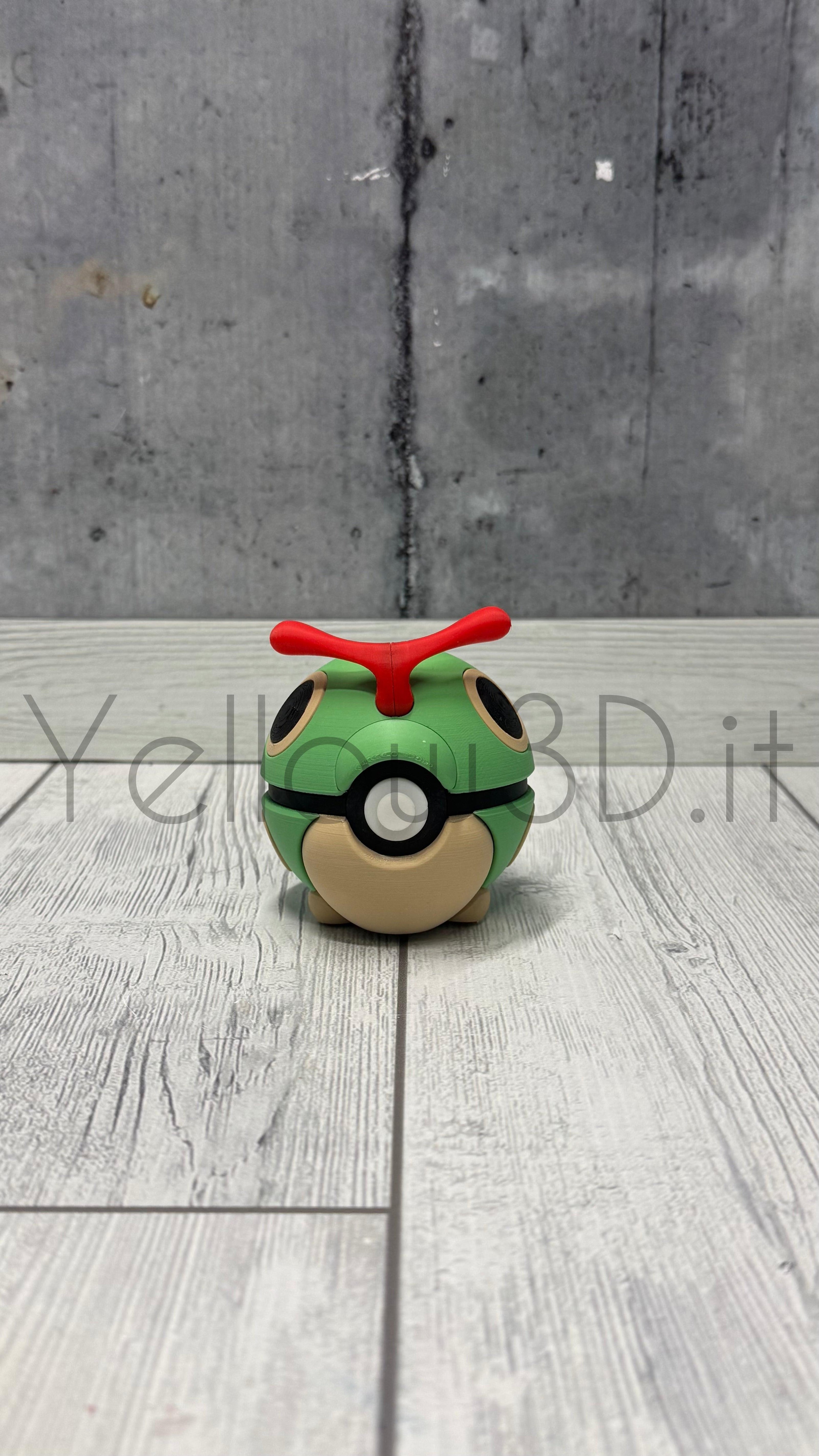 010. Caterpie Fusionball Fanart