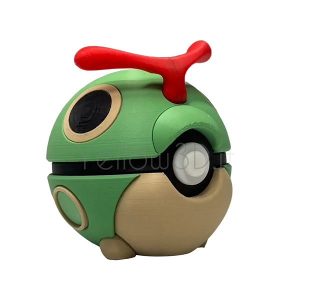 010. Caterpie Fusionball Fanart