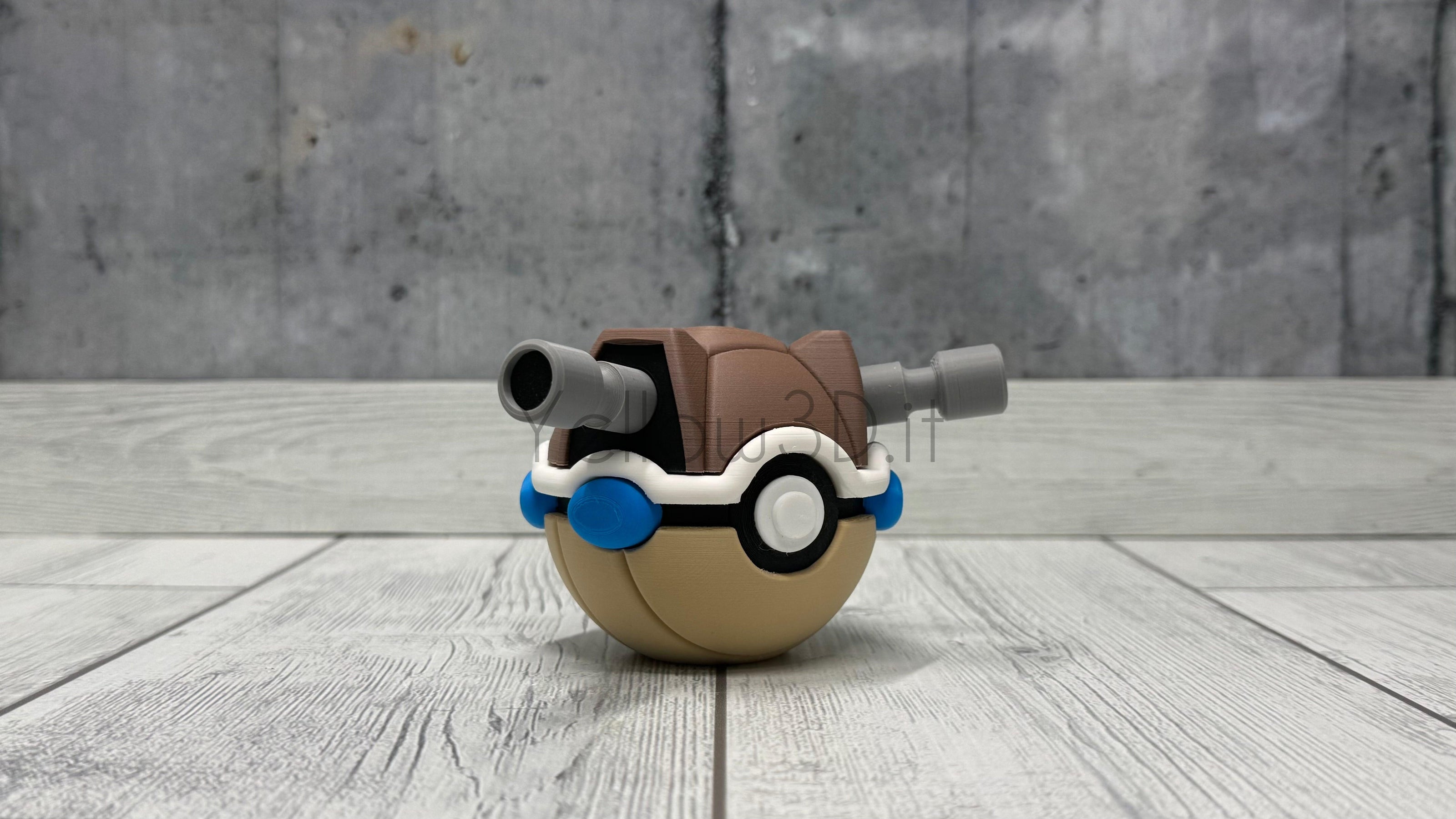009. Blastoise Fusionball Fanart