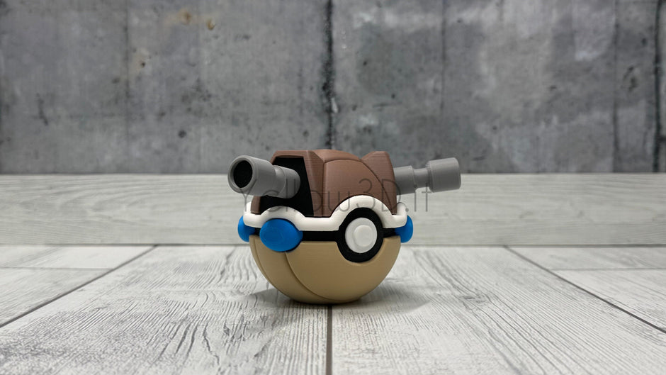 009. Blastoise Fusionball Fanart