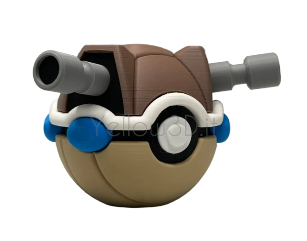 009. Blastoise Fusionball Fanart