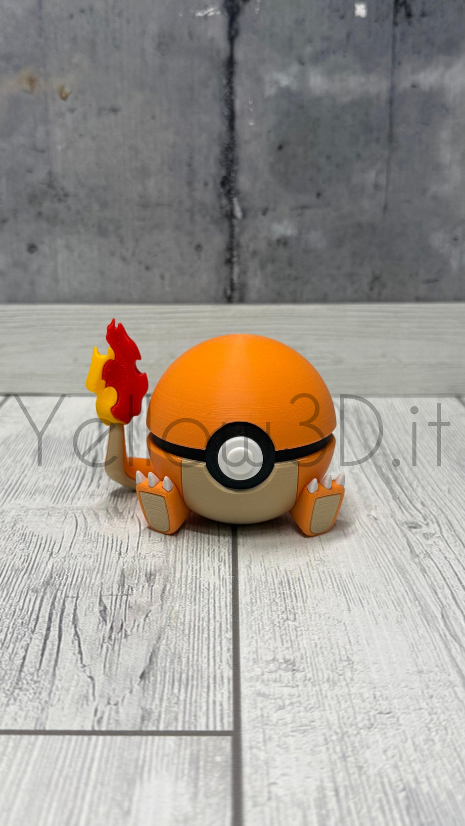 004. Charmander Fusionball Fanart