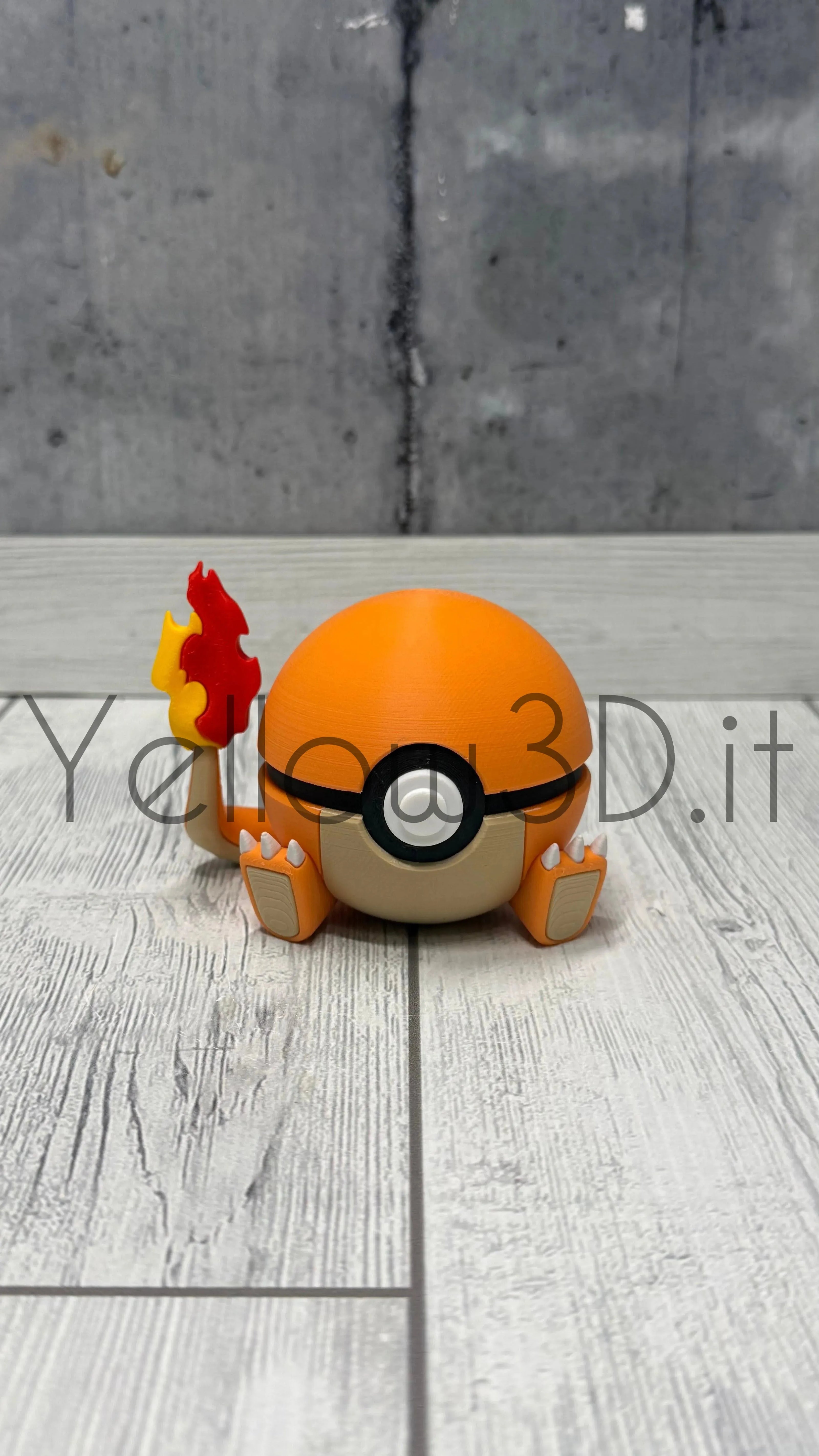004. Charmander Fusionball Fanart