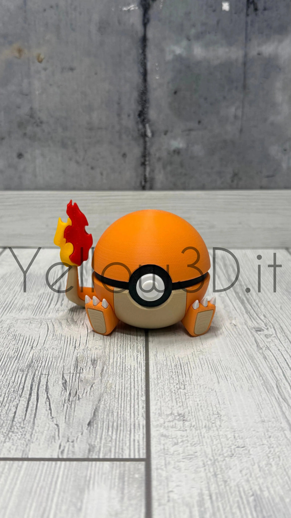 004. Charmander Fusionball Fanart