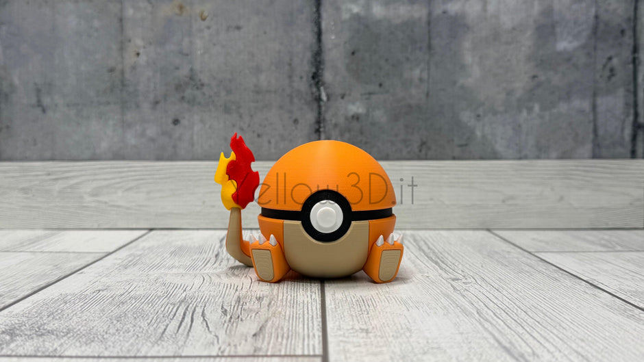 004. Charmander Fusionball Fanart