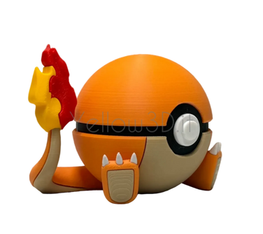 004. Charmander Fusionball Fanart