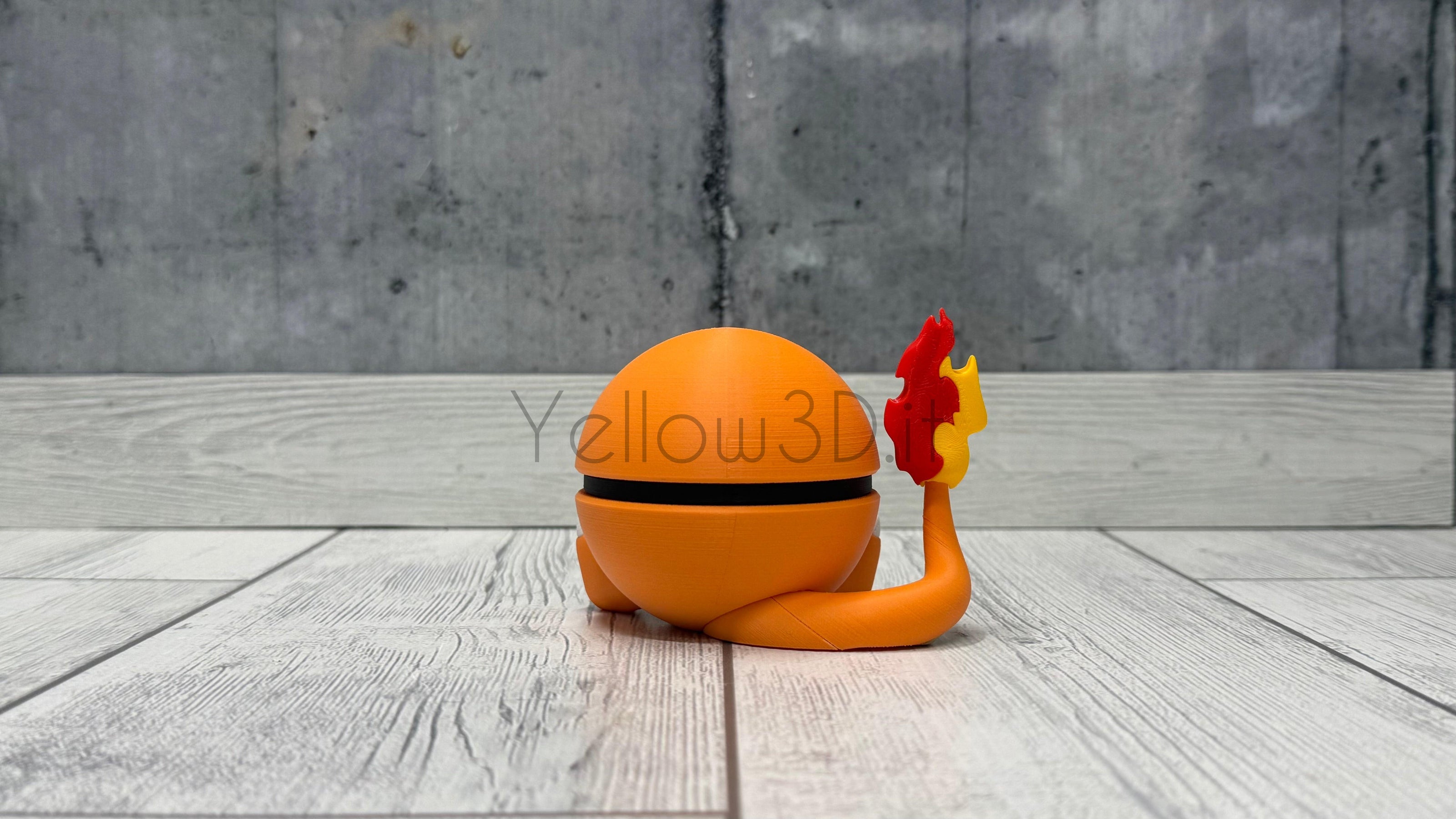 004. Charmander Fusionball Fanart