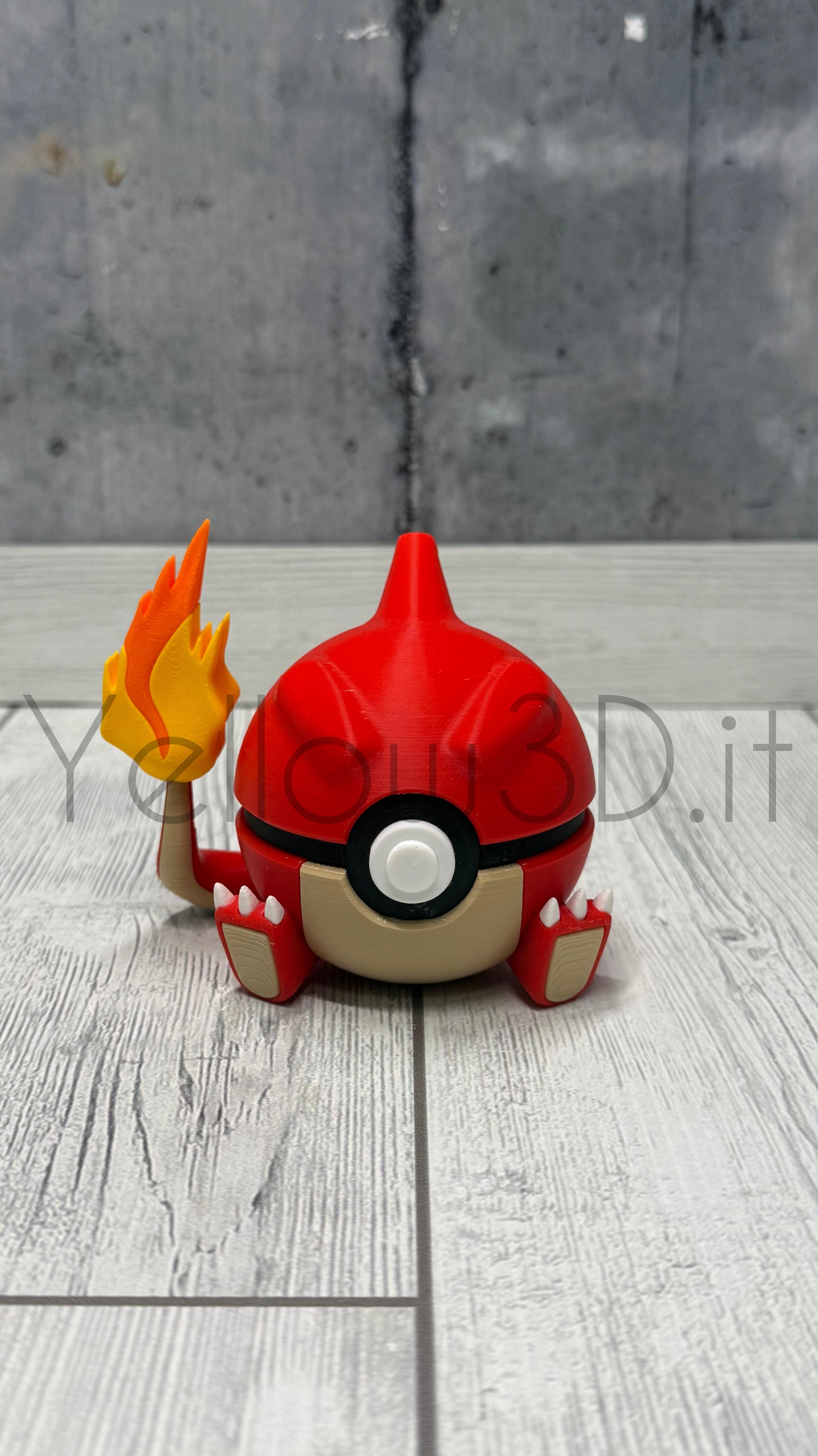 005. Charmeleon Fusionball Fanart