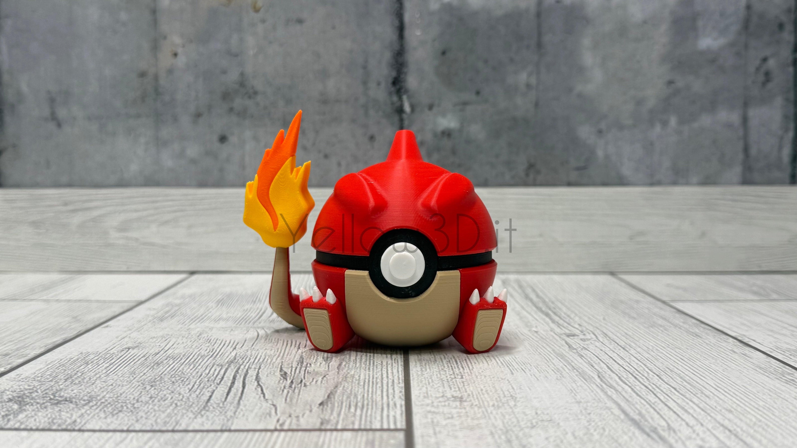 005. Charmeleon Fusionball Fanart
