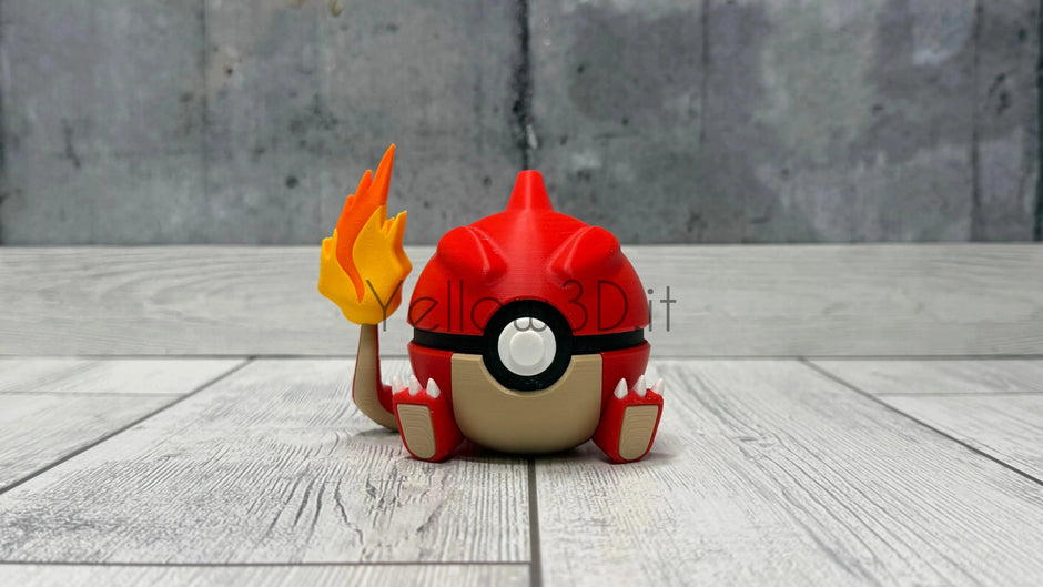 005. Charmeleon Fusionball Fanart