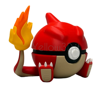 005. Charmeleon Fusionball Fanart