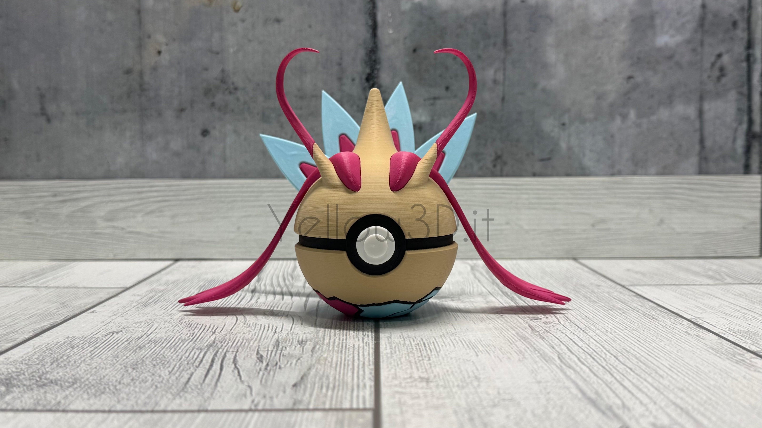 350. Milotic Fusionball Fanart