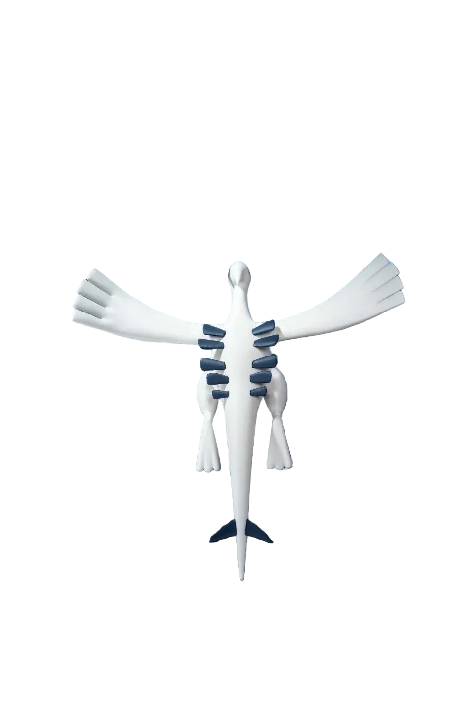 Lugia posa di volo