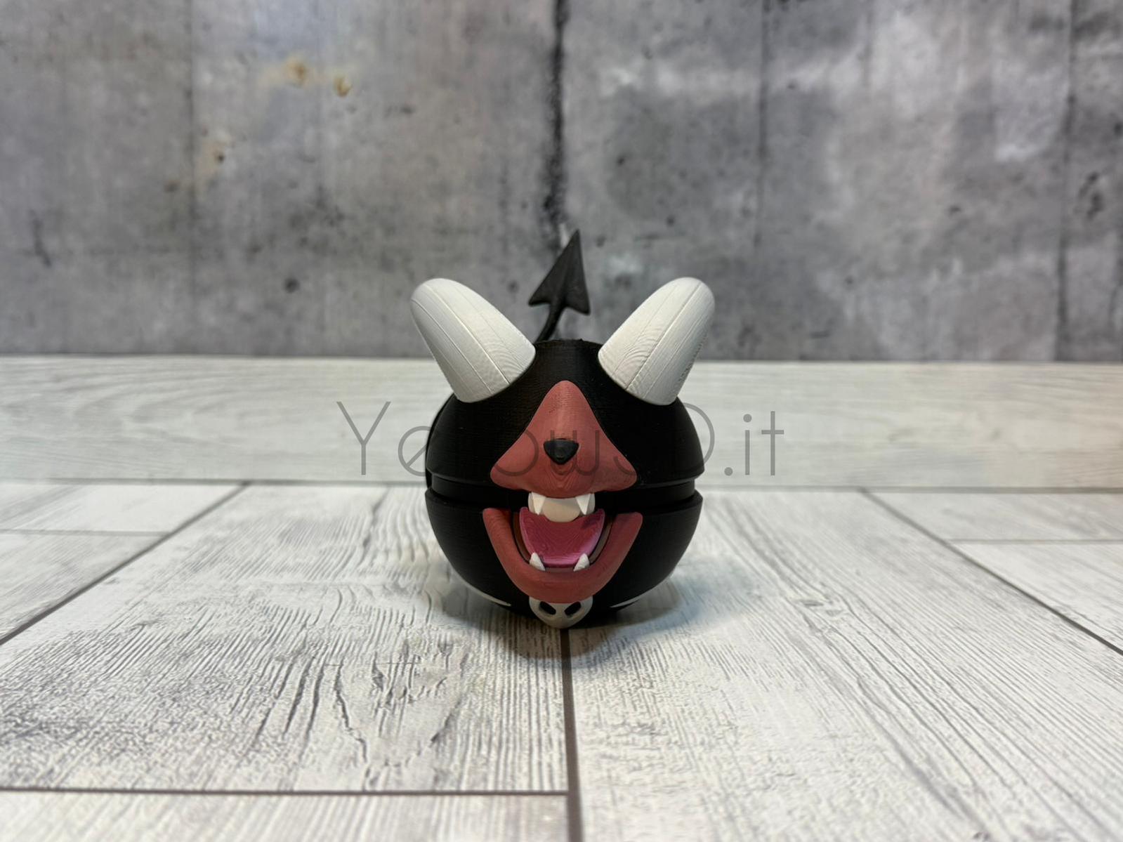229. Houndoom Fusionball Fanart