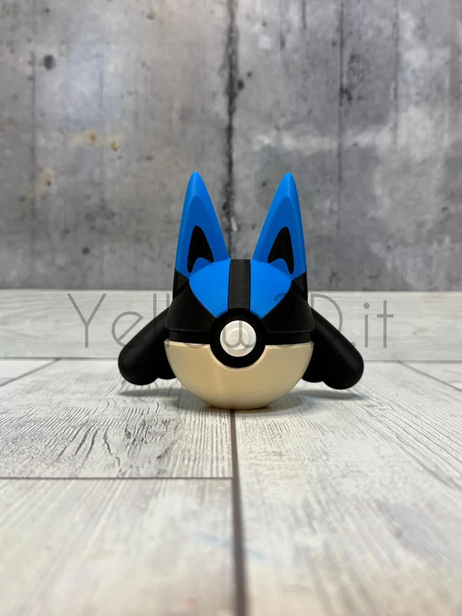 448. Lucario Fusionball Fanart