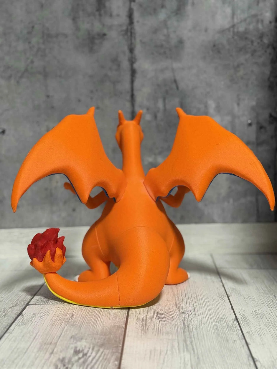 Charizard Fanart XL - Figure da Collezione Stampata in 3D (27 cm)