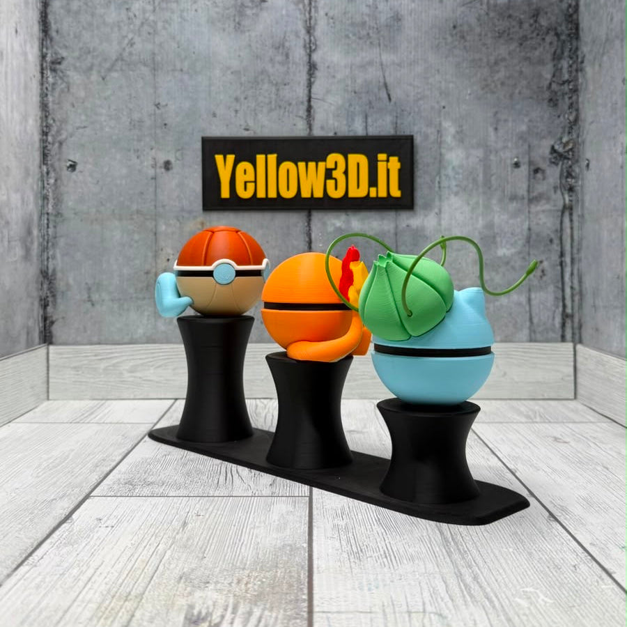 Starter Trio Pack: Lo Starter Bundle - Fusionballs + 1 Stand a Colonna Triplo