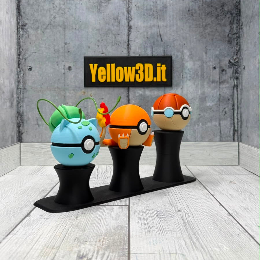 Starter Trio Pack: Lo Starter Bundle - Fusionballs + 1 Stand a Colonna Triplo