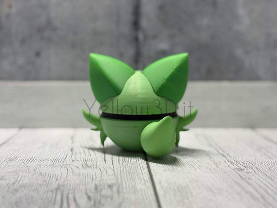 906. Sprigatito Fusionball Fanart