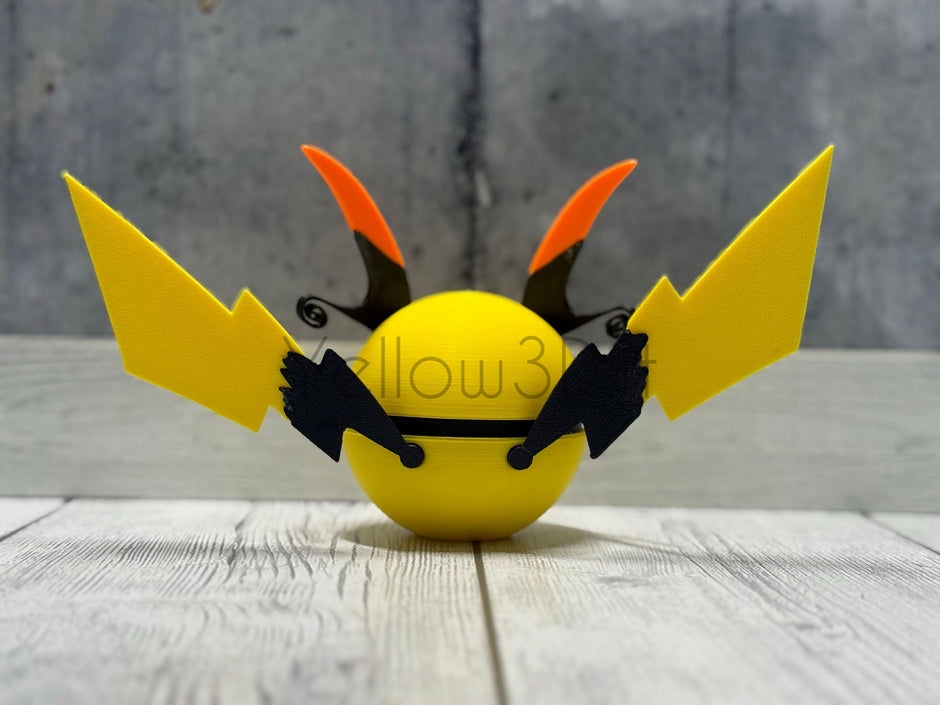 026. MegaRaichu X Fusionball Fanart