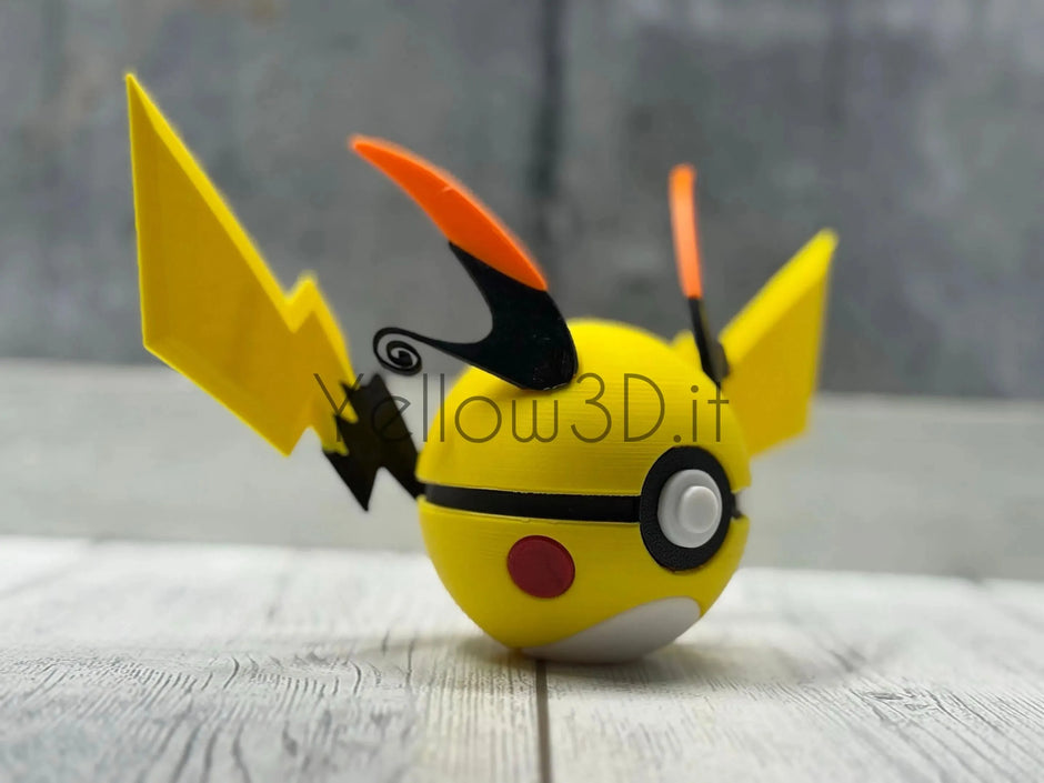 026. MegaRaichu X Fusionball Fanart