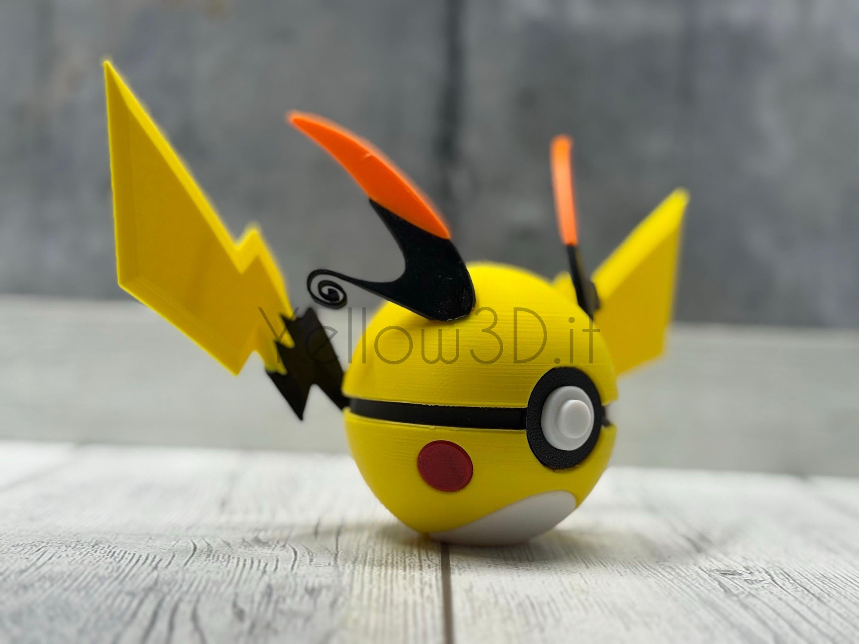 026. MegaRaichu X Fusionball Fanart
