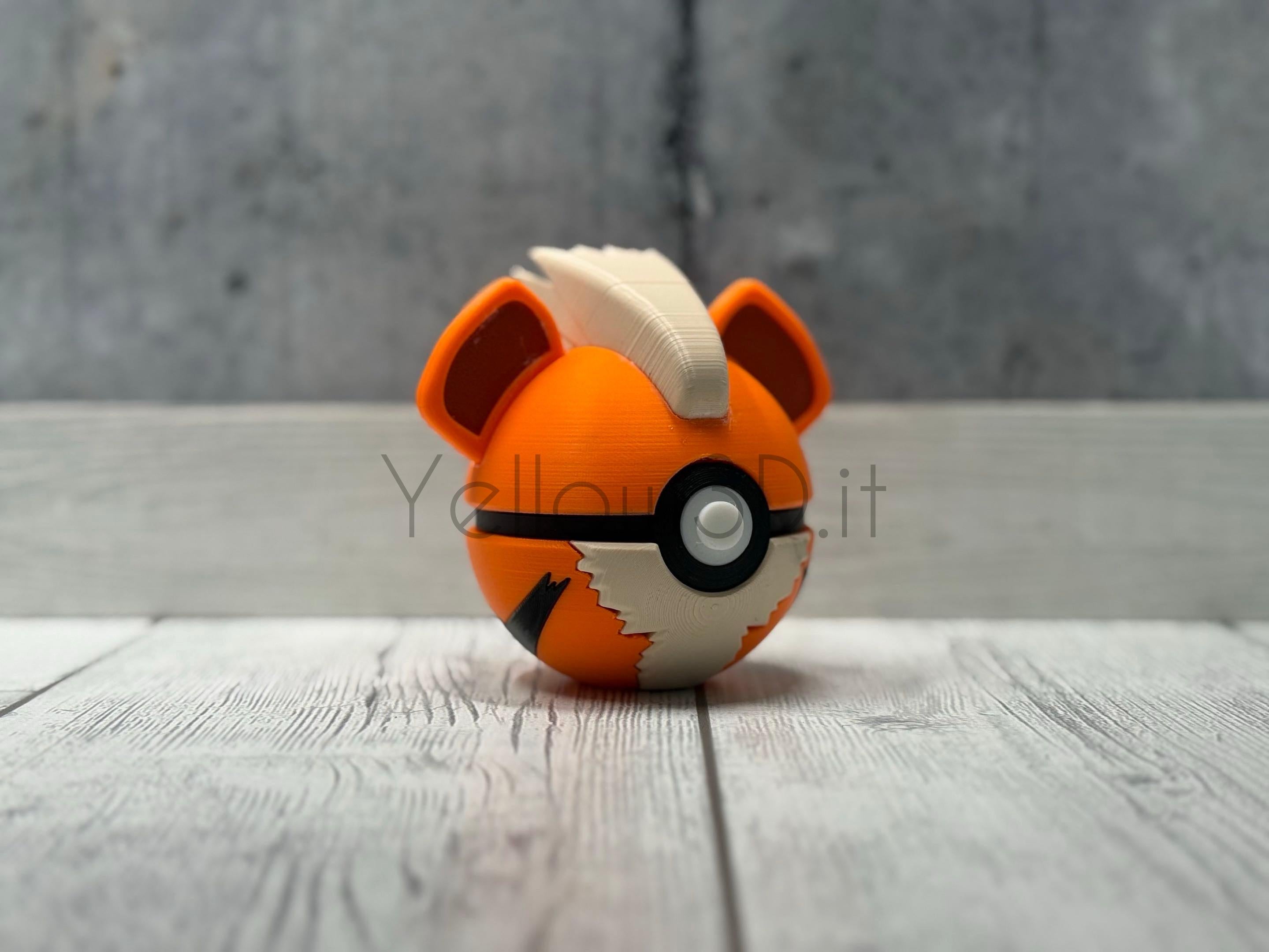 058. Growlithe Fusionball Fanart