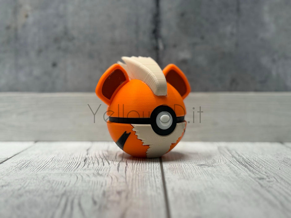 058. Growlithe Fusionball Fanart