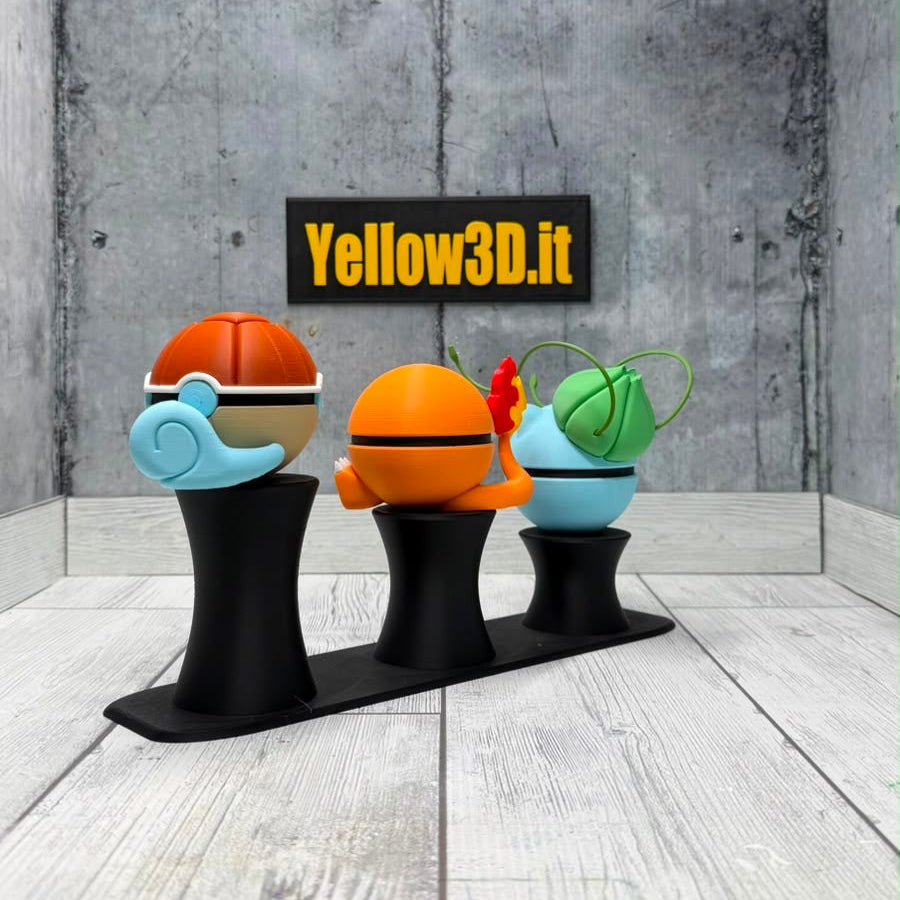 Starter Trio Pack: Lo Starter Bundle - Fusionballs + 1 Stand a Colonna Triplo
