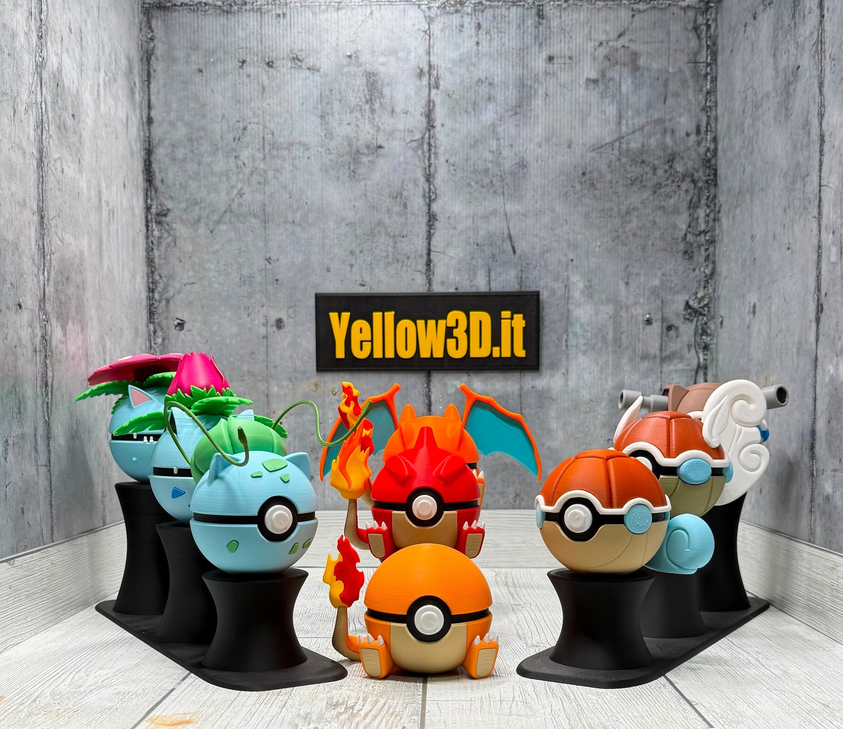 Serie di Evoluzione Completa Trio Pack: Il Bundle - 9 Fusionballs + Stand a Scelta