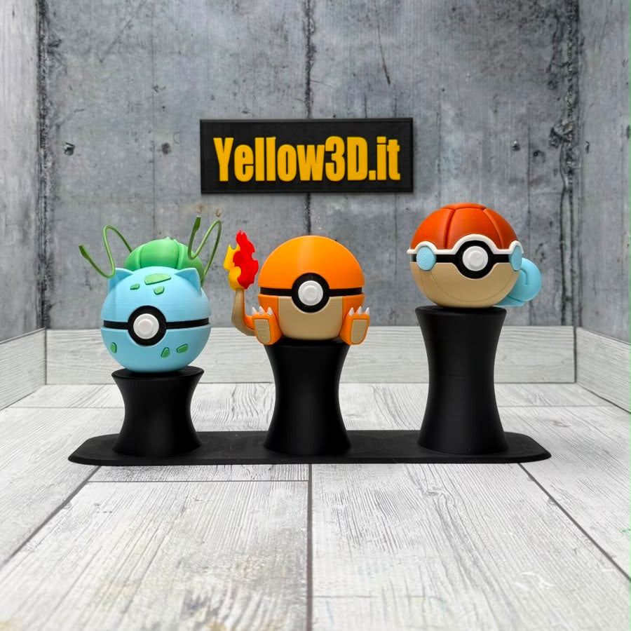 Starter Trio Pack: Lo Starter Bundle - Fusionballs + 1 Stand a Colonna Triplo