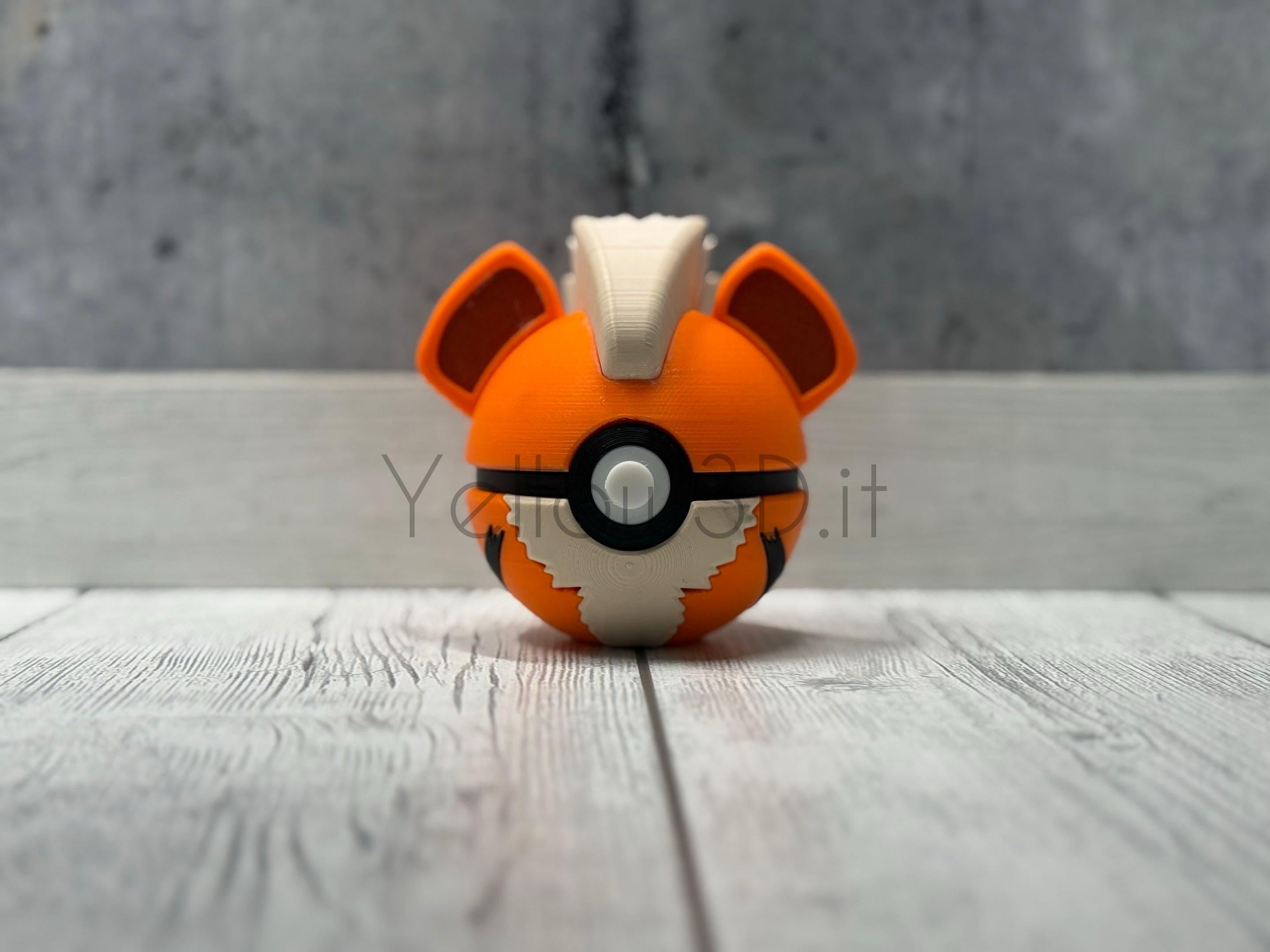 058. Growlithe Fusionball Fanart