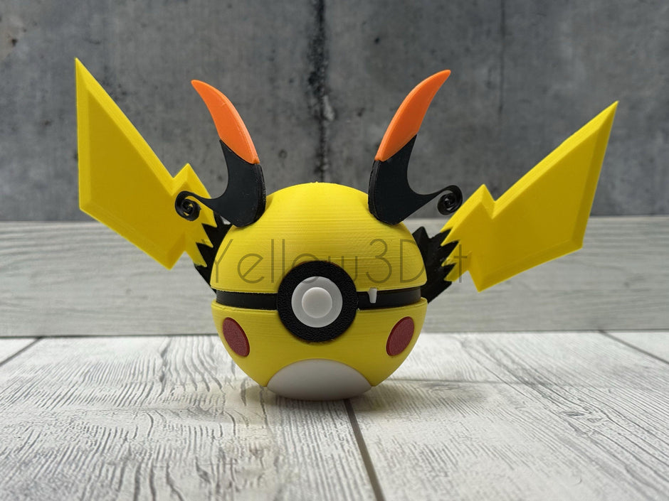 026. MegaRaichu X Fusionball Fanart