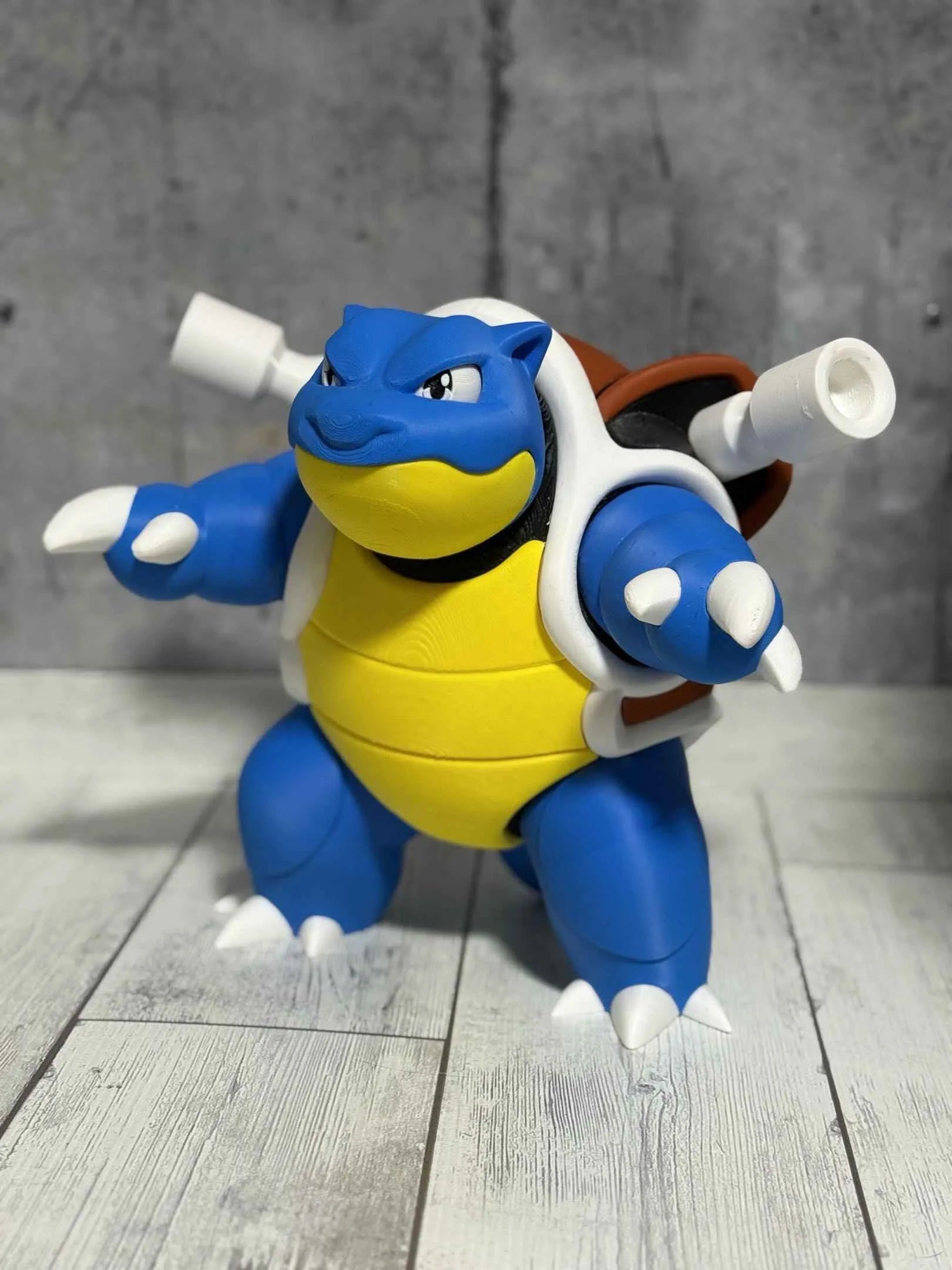 Blastoise Fanart XL - Figure da Collezione Stampata in 3D (27 cm)