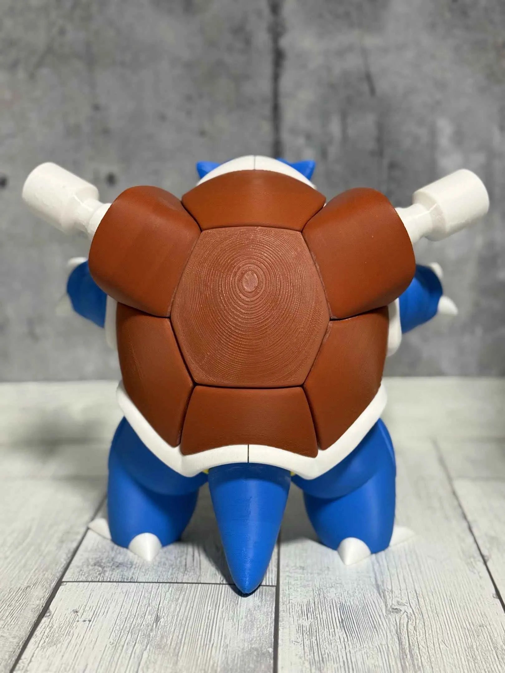 Blastoise Fanart XL - Figure da Collezione Stampata in 3D (27 cm)